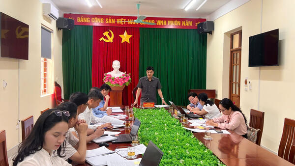 ỦY BAN KIỂM TRA TỈNH ỦY LÀM VIỆC VỚI ĐẢNG ỦY XÃ TUẤN SƠN