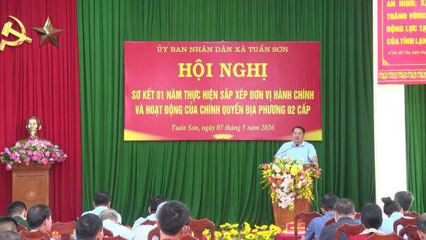 XÃ TUẤN SƠN TỔ CHỨC HỘI NGHỊ ĐỀ XUẤT PHƯƠNG ÁN SẮP XẾP THÔN NĂM 2026