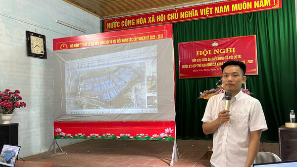 XÃ TUẤN SƠN HỌP PHỔ BIẾN CÔNG TÁC THU HỒI ĐẤT PHỤC VỤ DỰ ÁN CỤM CÔNG NGHIỆP MINH SƠN