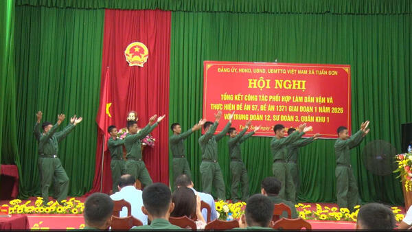XÃ TUẤN SƠN TỔNG KẾT CÔNG TÁC PHỐI HỢP LÀM DÂN VẬN VÀ THỰC HIỆN ĐỀ ÁN 57, ĐỀ ÁN 1371 GIAI ĐOẠN 1 NĂM 2026