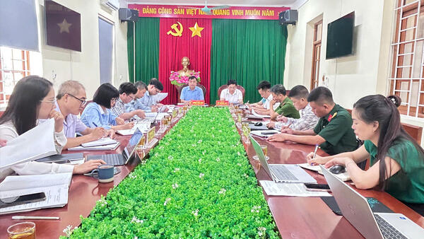 BAN THƯỜNG VỤ ĐẢNG ỦY XÃ TUẤN SƠN HỌP THƯỜNG KỲ THÁNG 7