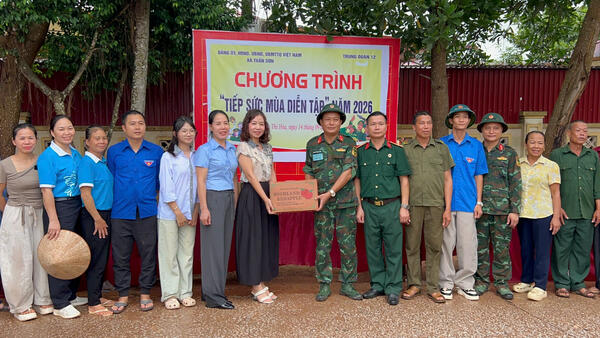 XÃ TUẤN SƠN “TIẾP SỨC MÙA DIỄN TẬP” NĂM 2026
